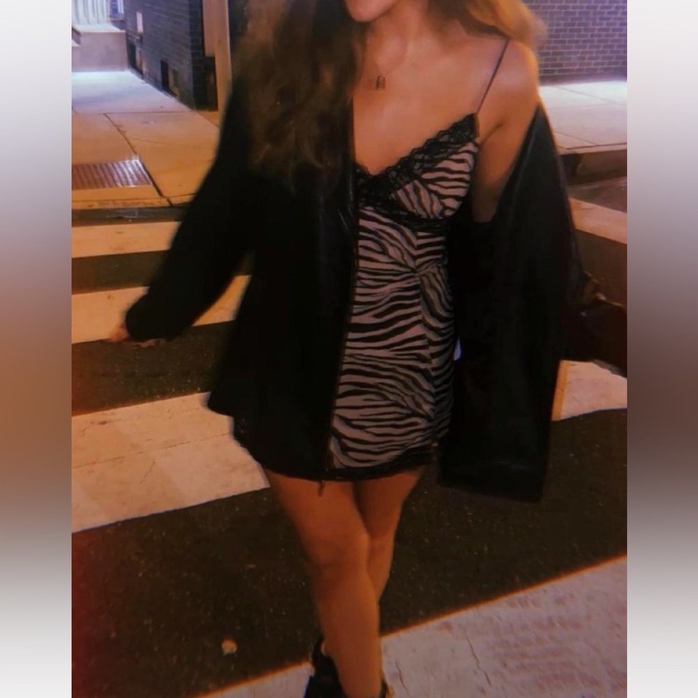 Princess Polly Zebra Mini Dress